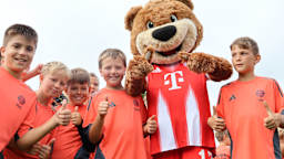 Berni beim Europa-Park Fußballcamp