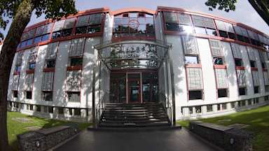 Die FCB-Geschäftsstelle an der Säbener Straße