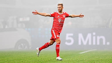 Joshua Kimmich, Jubel, FC Bayern