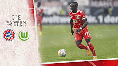 Zahlen und Fakten zum Bundesliga-Spiel FC Bayern gegen VfL Wolfsburg