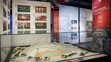 Ausstellung Olympiastadion FC Bayern Museum