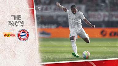 Facts and figures on Bundesliga match Union Berlin vs. FC Bayern