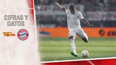 Cifras y datos del partido de Bundesliga Union Berlin - FC Bayern