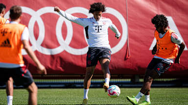 Leroy Sane FC Bayern Training