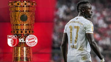 DFB Cup second round FC Augsburg - FC Bayern