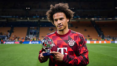 Sane Trophy Player of the Match Champions League
