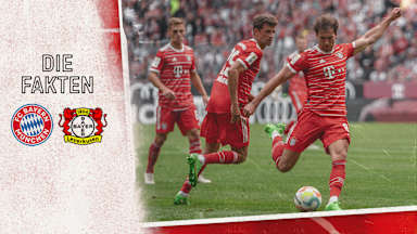 Zahlen und Fakten zum Bundesliga-Spiel FC Bayern - Bayer 04 Leverkusen