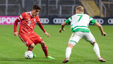 FC Bayern Amateure empfingen am 14. Spieltag der Regionalliga Bayern die SpVgg Greuther Fürth II.