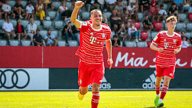 FC Bayern U19, Jubel, Arijon Ibrahimović, Paul Wanner