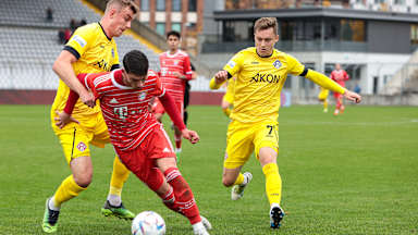 Die FC Bayern Amateure empfingen am 16. Spieltag der Regionalliga Bayern die Würzburger Kickers.