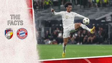 Facts & figures on Champions League match Viktoria Plzen vs. FC Bayern