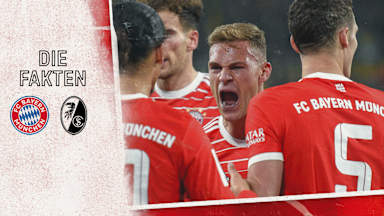 Zahlen und Fakten zum Bundesliga-Spiel FC Bayern - SC Freiburg