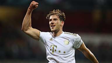 FC Bayern, Leon Goretzka, celebration