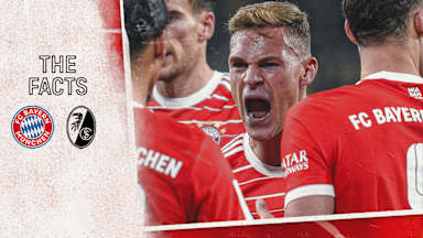 Facts and stats for the Bundesliga match FC Bayern - SC Freiburg