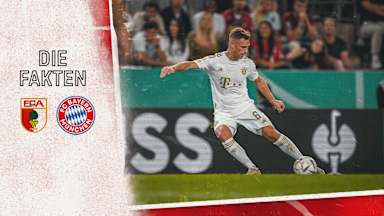 Zahlen und Fakten zum Pokalspiel FC Augsburg - FC Bayern