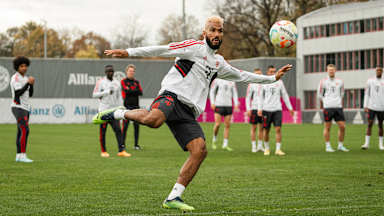 Eric Maxim Choupo-Moting FC Bayern Training