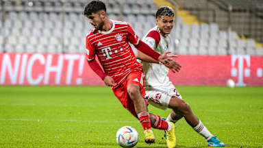 Die FC Bayern Amateure empfingen am 18. Spieltag der Regionalliga Bayern den 1. FC Nürnberg II.