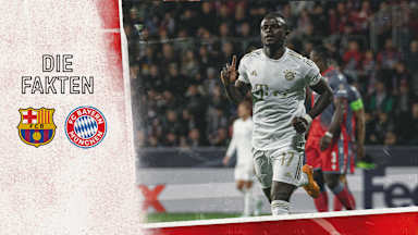 Zahlen und Fakten zum Champions League-Spiel FC Barcelona - FC Bayern
