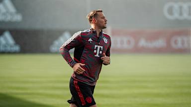 Manuel Neuer, Training, FC Bayern