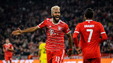 Eric Maxim Choupo-Moting ist Schütze des FC Bayern Tor des Monats November 2022