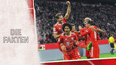 Zahlen und Fakten zum Bundesliga-Spiel VfL Wolfsburg - FC Bayern
