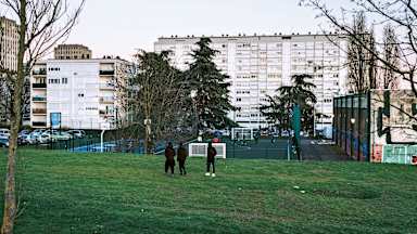 Bolzplatz in Villiers-le-Bel