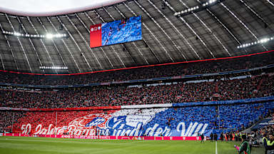 Choreo vor FC Bayern - VfL Bochum