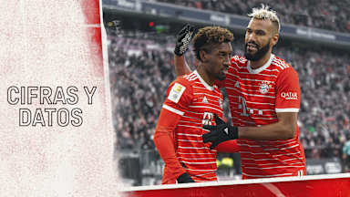 Cifras y datos partido Bundesliga VfB Stuttgart - FC Bayern