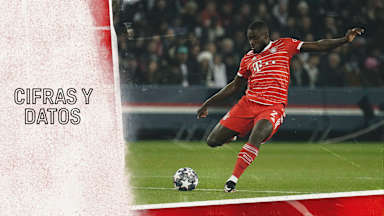 Cifras y datos del partido de Champions League: FC Bayern - Paris Saint-Germain