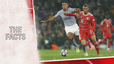 Facts and figures on Champions League match FC Bayern vs. Manchester City