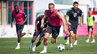 Entrenamiento, FC Bayern, Harry Kane