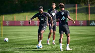 FC Bayern entrenamiento