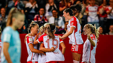 FC Bayern Frauen, Jubel