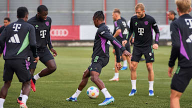 FC Bayern entrenamiento