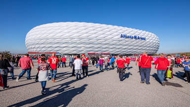 Informationen für Besucher des FC Bayern-Heimspiels
