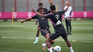 FC Bayern entrenamiento