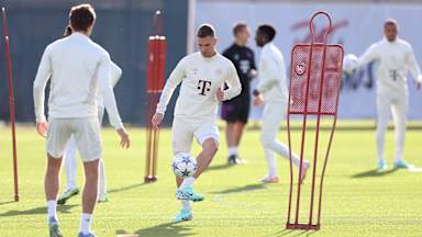 FC Bayern entrenamiento
