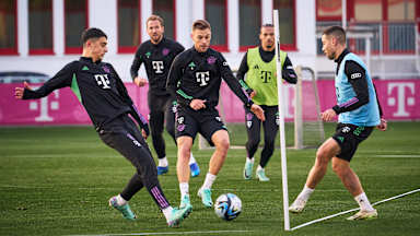 FC Bayern entrenamiento