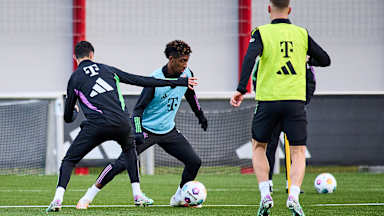 FC Bayern entrenamiento