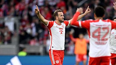 Harry Kane ist Schütze des FC Bayern Tor des Monats Oktober 2023