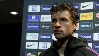 Thomas Müller in interview after Eintracht Frankfurt vs. FC Bayern