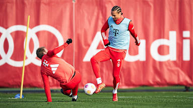 FC Bayern entrenamiento
