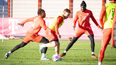 FC Bayern entrenamiento