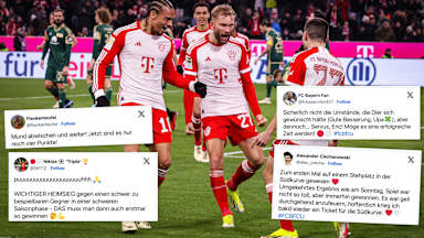 Tweets zum 1:0 des FC Bayern gegen Union Berlin