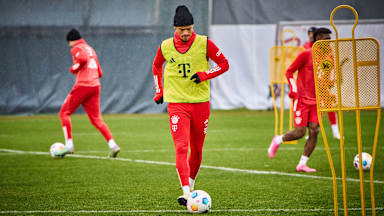 FC Bayern entrenamiento