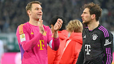 Manuel Neuer Leon Goretzka vom FC Bayern
