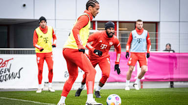 FC Bayern entrenamiento