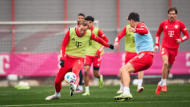 FC Bayern entrenamiento