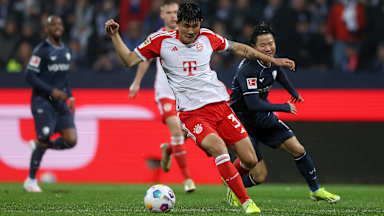 Spielszene aus der Bundesliga-Partie VfL Bochum - FC Bayern