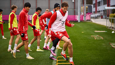 FC Bayern entrenamiento